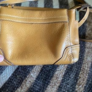 Frye 3 compartment  compact crossbody